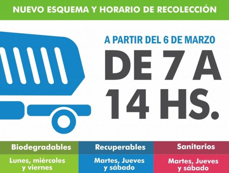 Desde el Municipio recordaron el esquema de separación de residuos