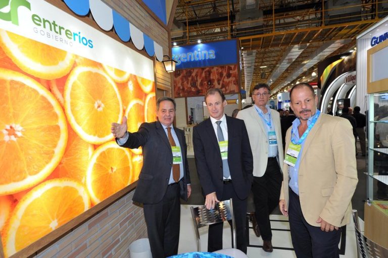 Primera exportación de naranjas entrerrianas a Brasil