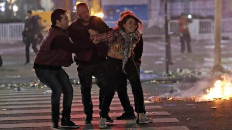 “Repudiamos la provocación montada para justificar luego un violento despliegue policial”