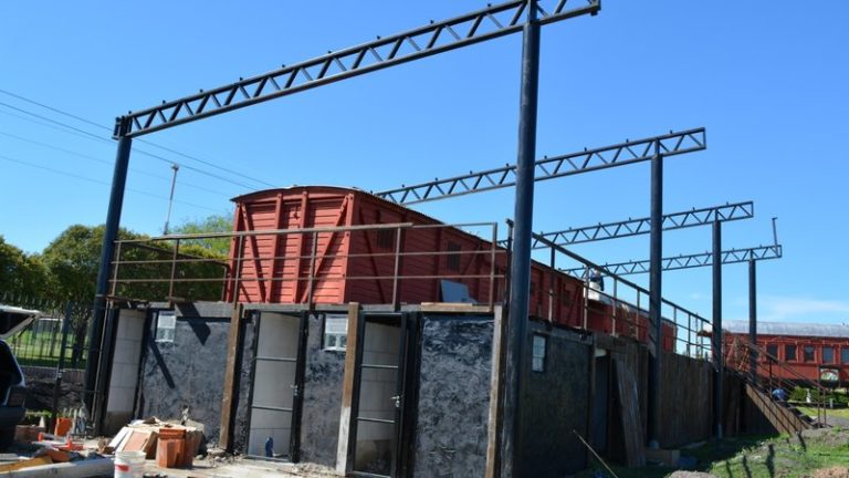 Continúan los trabajos en la nueva concesión del Paseo de los Trenes