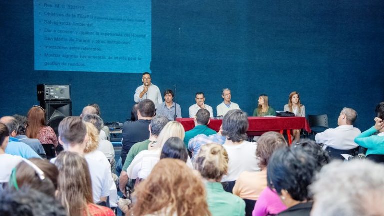 Capacitaron en gestión de residuos a personal de establecimientos de salud de toda la provincia