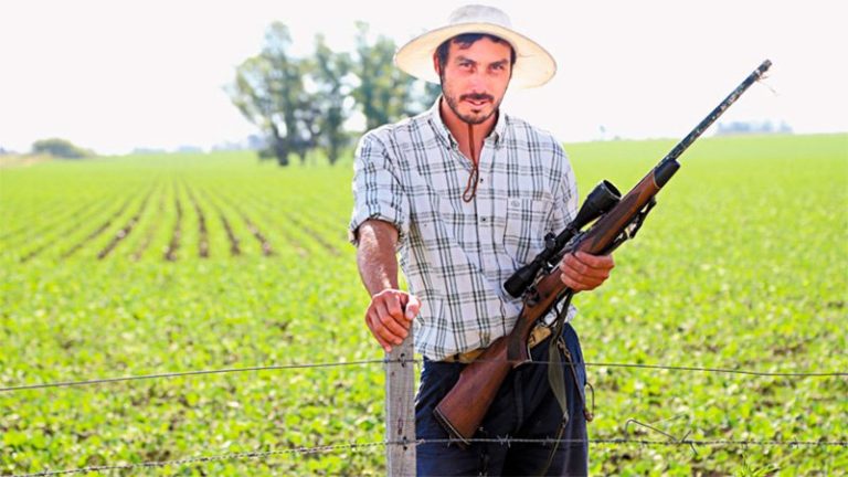 A los tiros contra la fumigación