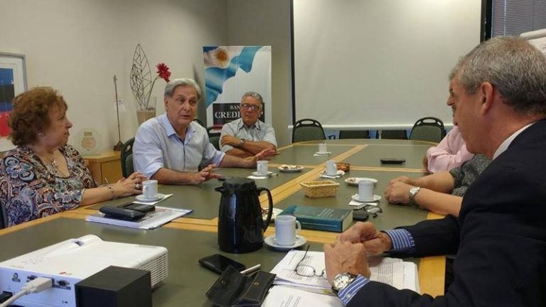 Solanas se reunió con integrantes del Banco Credicoop por la reforma tributaria