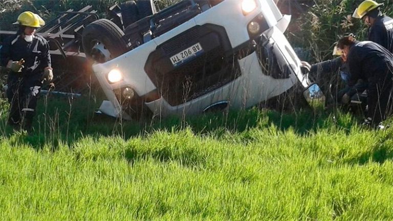 Accidente en Ruta 11, falleció un camionero