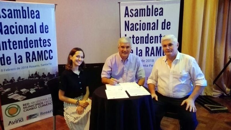 Dumé asistió a asamblea de intendentes frente al cambio climático