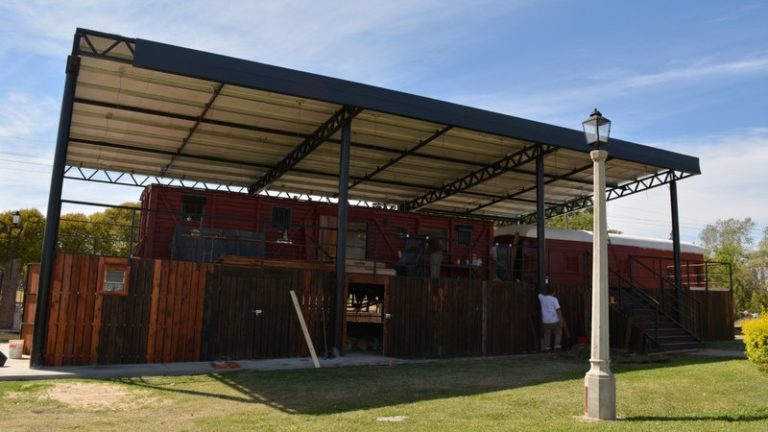 El nuevo espacio del Paseo de los Trenes estará listo en marzo