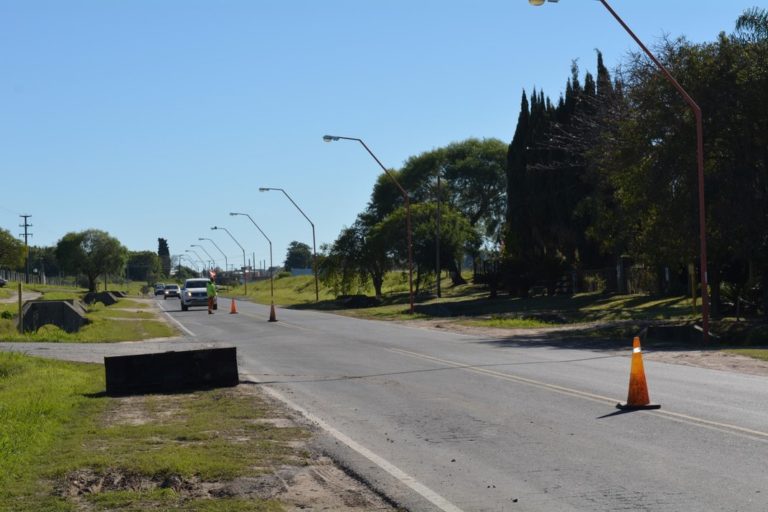 Reparan Av. Los Cisnes como obra complementaria de la ruta Oro Verde -Tezanos Pinto