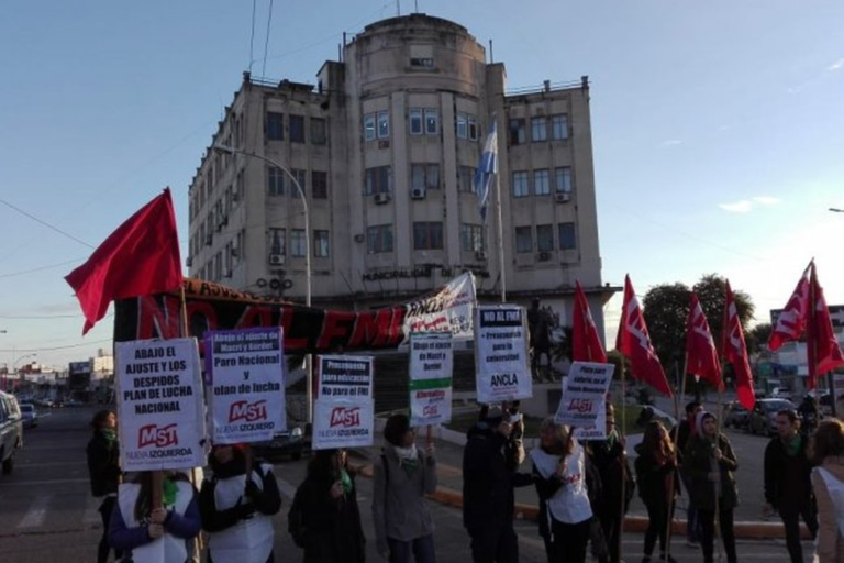 Se siente fuerte el paro general de la CGT