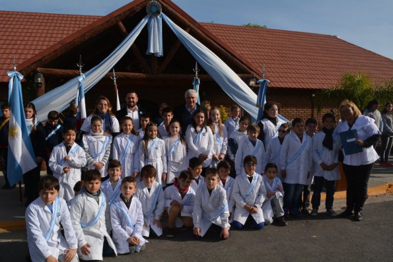 Alumnos de 4to grado prometieron Lealtad a la Bandera