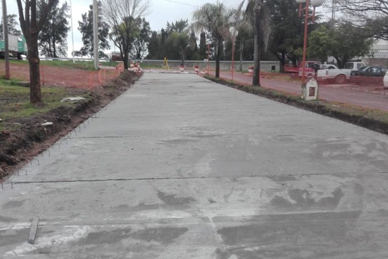 En Oro Verde avanzan las obras públicas