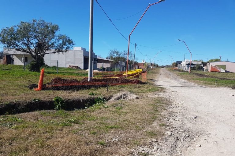 Culminó la obra de ampliación de la red de gas natural
