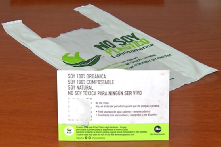 Fábrica de bolsas biodegradables en Uruguay