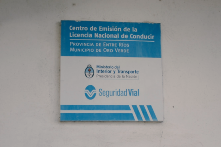 En Oro Verde comenzarán a dar turnos para renovar la licencia de conductor