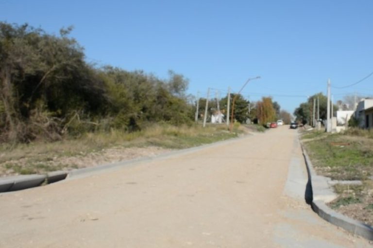 Finalizaron obras en Los Algarrobos en Lomas de Oro Verde
