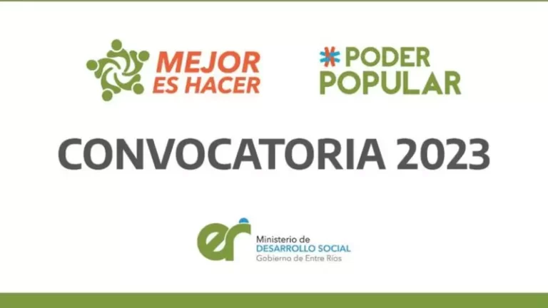 Convocatoria para apoyar proyectos comunitarios de organizaciones sociales