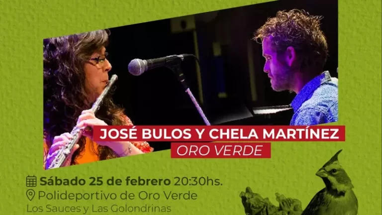 El ciclo Dúos entrerrianos arranca en Oro Verde