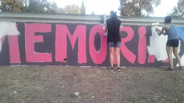 Se siguen sumando repudios a la censura del mural que recuerda a los desaparecidos en Oro Verde