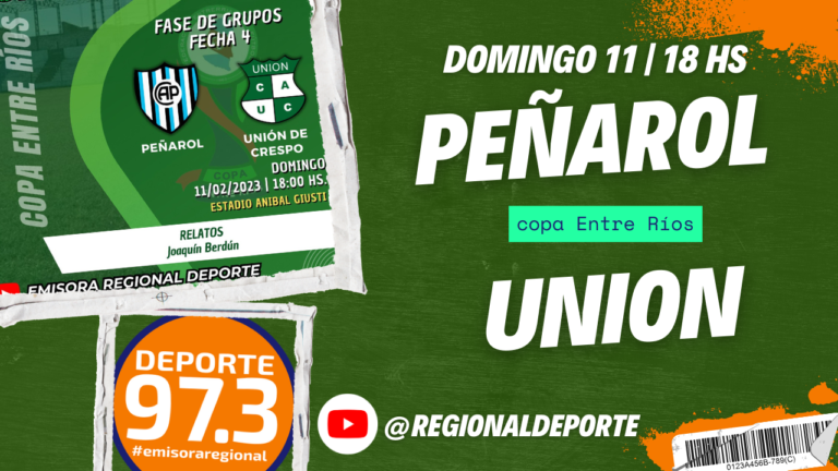 Copa Entre Ríos: Peñarol vs Unión de Crespo