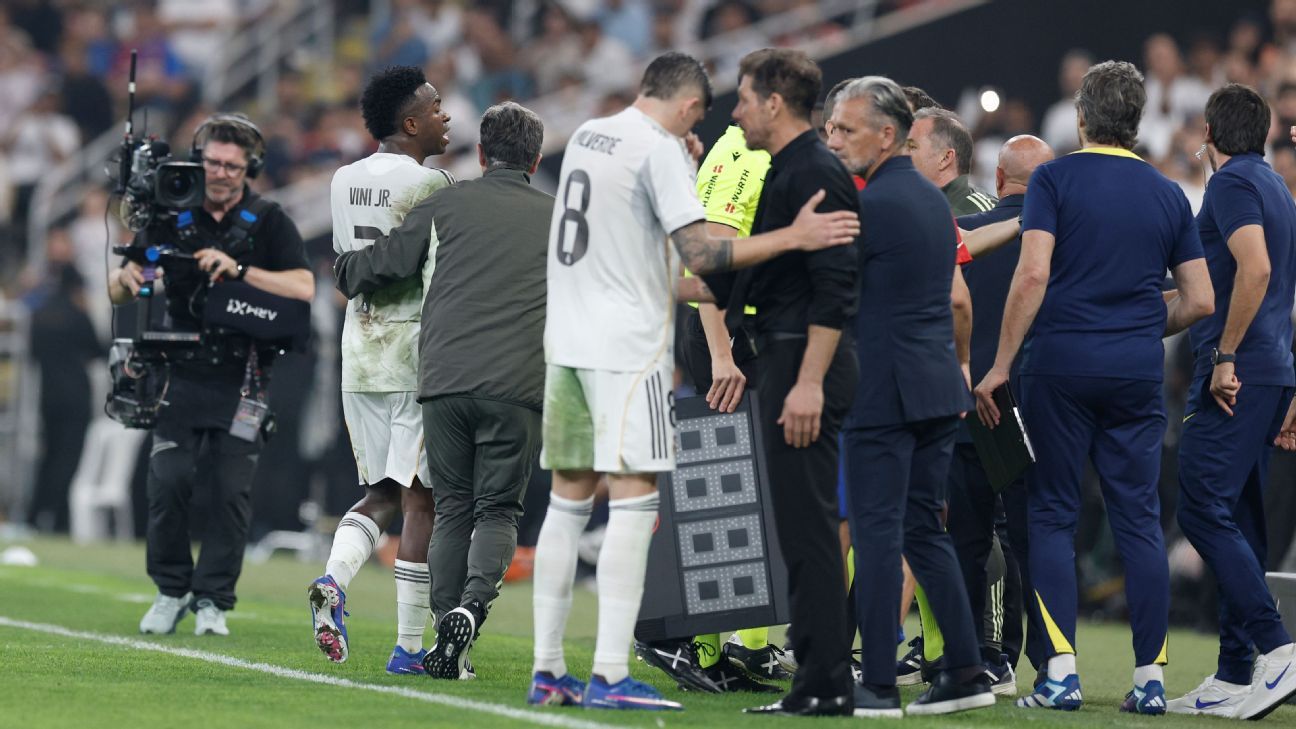 Xabi Alonso cuestiona a Simeone tras incidente con Vinícius