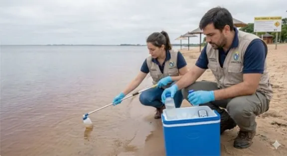 Autoridades uruguayas investigan múltiples consultas de bañistas de distintas edades que ingresaron el río Uruguay