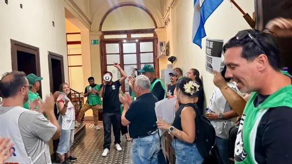 ATE profundiza el plan de lucha en Entre Ríos: La Casa de Gobierno debe ser el foco de resistencia de los trabajadores