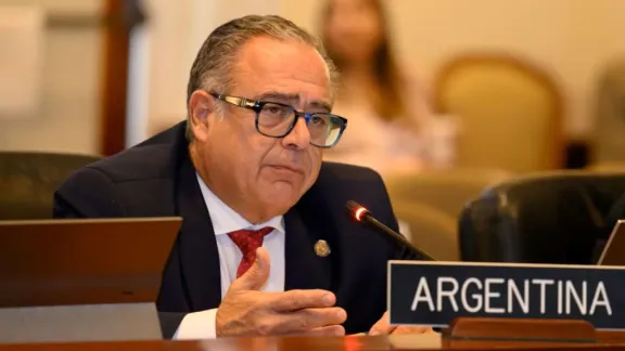 Argentina respalda en la OEA la acción de EE.UU. y la captura de Maduro