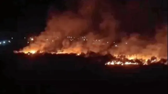 Incendio de Gran Magnitud Devasta la Reserva Natural Tierra Chaná