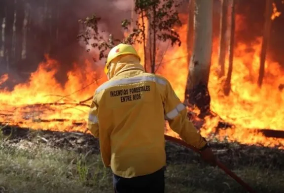 Colecta para bomberos voluntarios que combaten incendios en la Patagonia