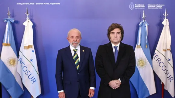 Milei y Lula: Brasil deja de representar a Argentina ante Venezuela