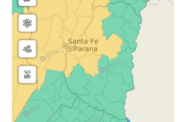 Alerta meteorológica: Tormentas intensas pronosticadas para este fin de semana