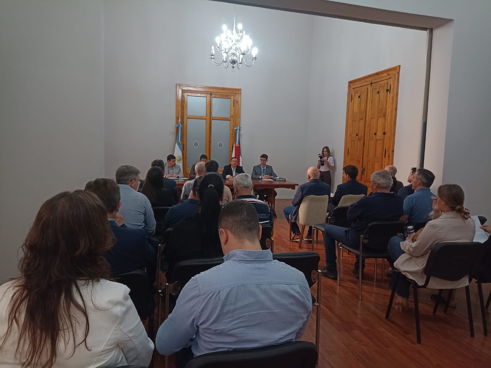 Cerrito Fortalece Seguridad en Encuentro con Autoridades Nacionales