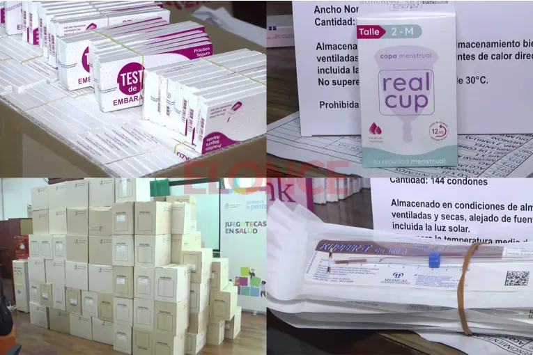 Entrega de insumos para la salud sexual y reproductiva en centros de salud provinciales