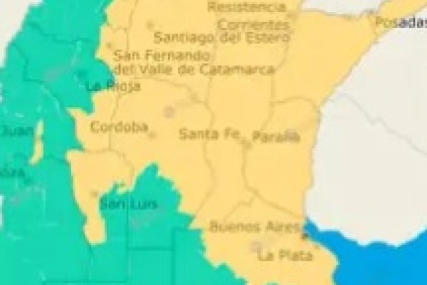 Alerta por tormentas se amplía en Entre Ríos: zonas afectadas y recomendaciones