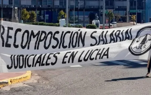 Paro judicial registra una adhesión récord histórica