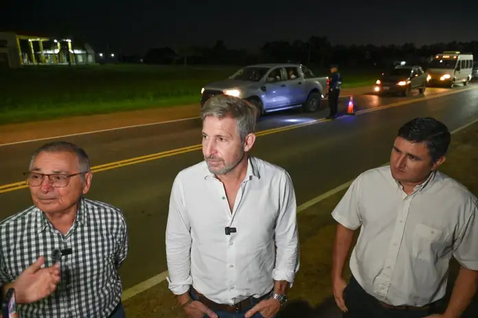 Frigerio destaca las nuevas obras de acceso a la ciudad de Federación