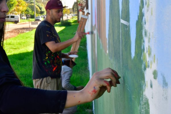 Formando Artistas: Encuentro Provincial de Muralismo para Jóvenes Creadores