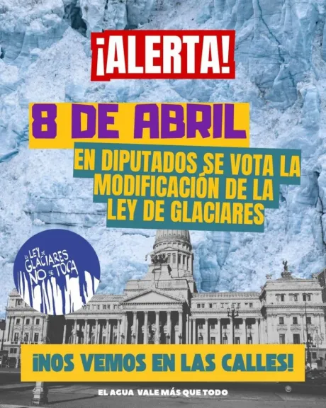 Movilizaciones en cuatro ciudades de Entre Ríos por la Ley de Glaciares