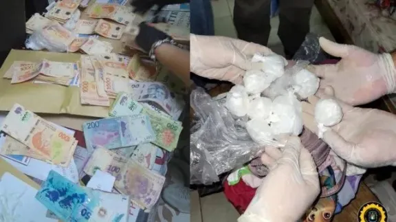 Siete detenidos y 300 dosis de cocaína secuestradas en operativo antidrogas