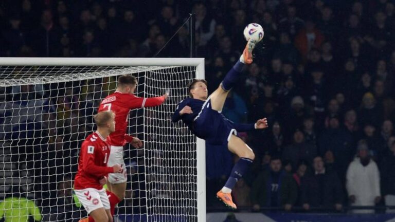 Escocia celebra su regreso al Mundial con billete conmemorativo del golazo de McTominay