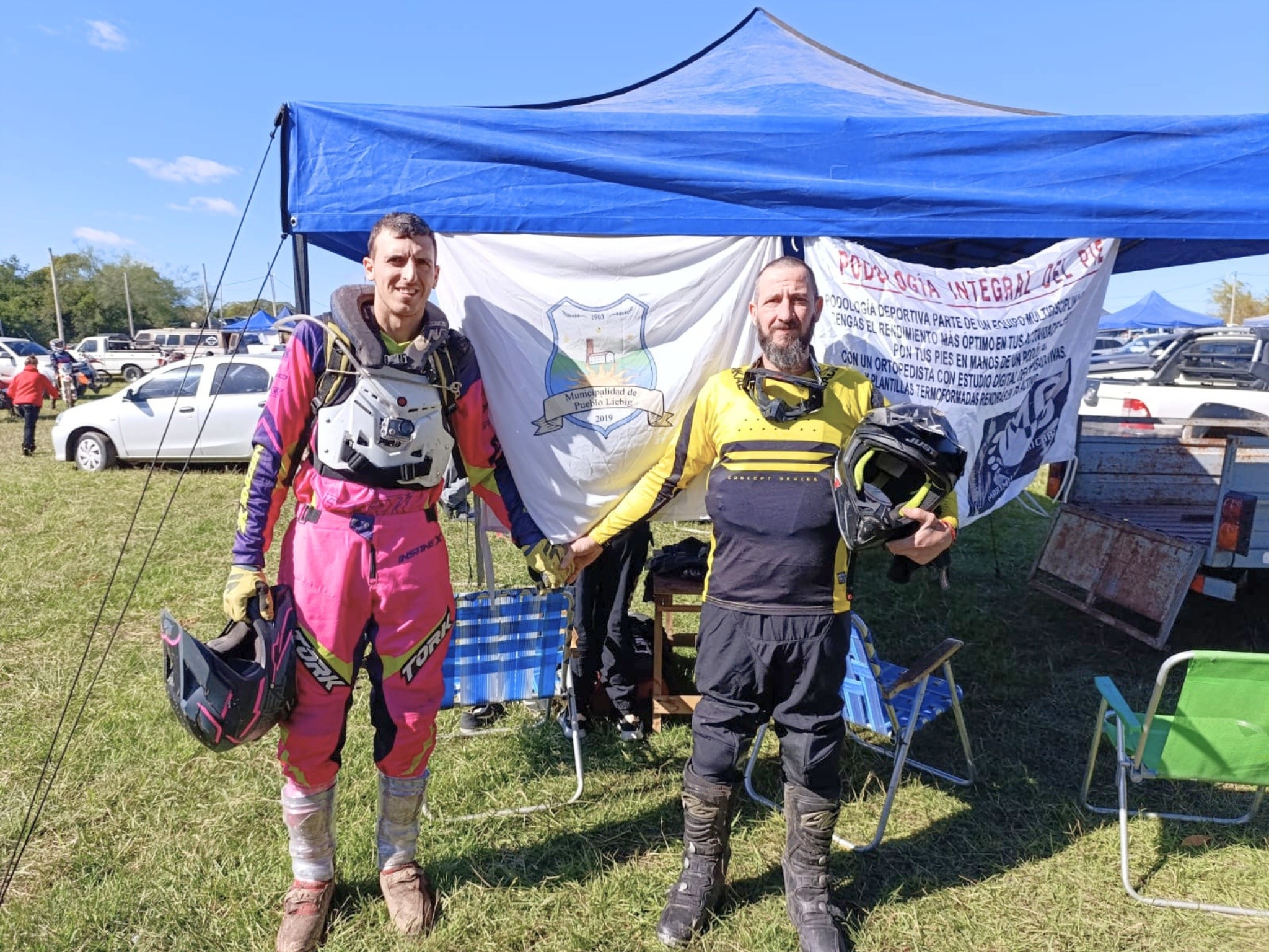 Pilotos de Pueblo Liebig en el Gran Premio Termas de San José