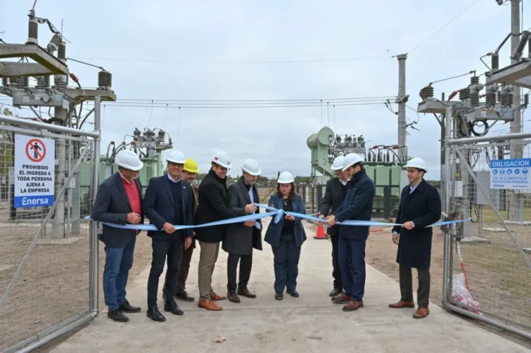 Gobernadores de Entre Ríos y Santa Fe inauguran subestación de energía en General Ramírez