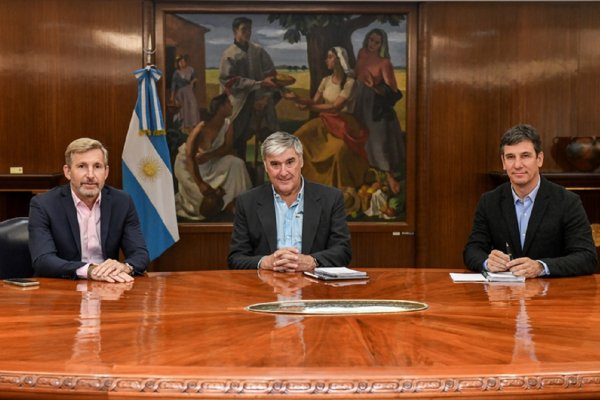 Frigerio y Caputo sellan acuerdo por obras viales, educativas y viviendas