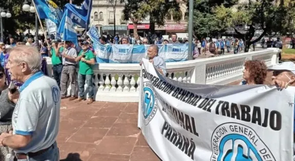 CGT Paraná hoy: jornada de protesta y movilización