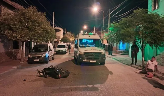 Detienen a motociclista tras grave choque en Concordia