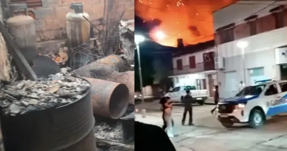 Joven con 80% de quemaduras tras explosión en Villaguay