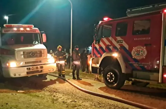 Hombre muere en incendio en Concepción del Uruguay