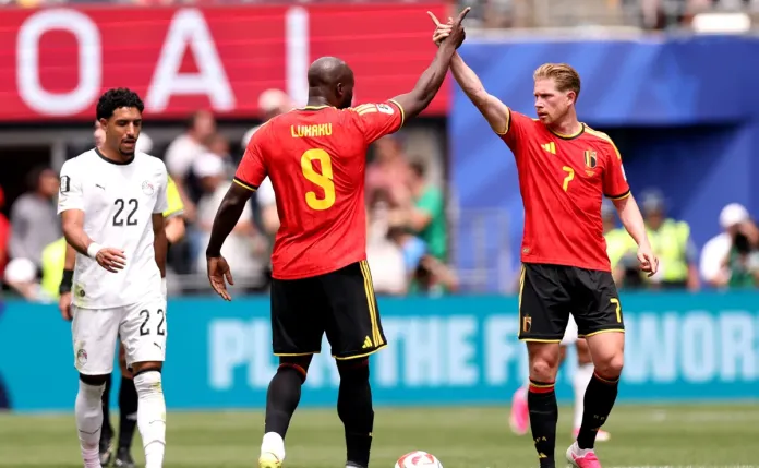 Bélgica rescata impactante empate ante Egipto en el debut del Grupo G