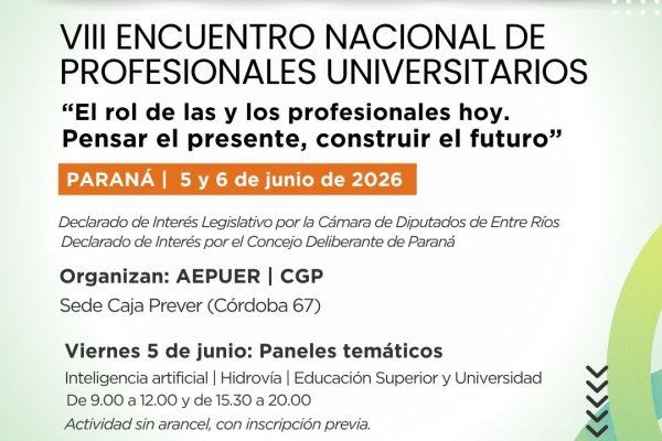 VIII Encuentro Nacional de Profesionales Universitarios en Paraná