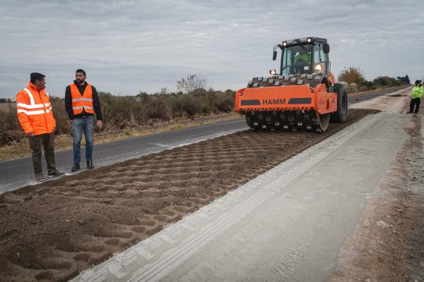 La rehabilitación de la Ruta Provincial 10 alcanza el 84% de avance