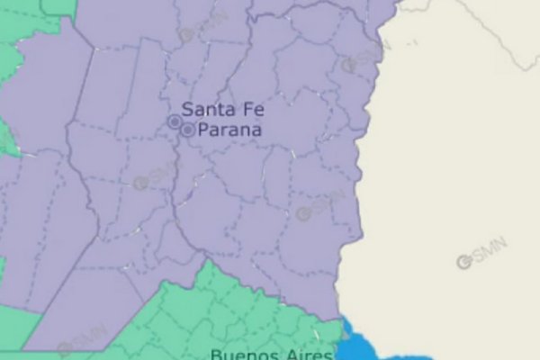 Alerta máxima por bancos de niebla en toda la provincia este miércoles